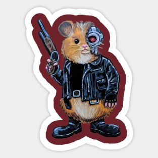 Hamsterminator Sticker